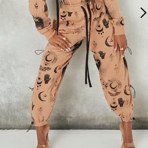 Graphic Print Joggers